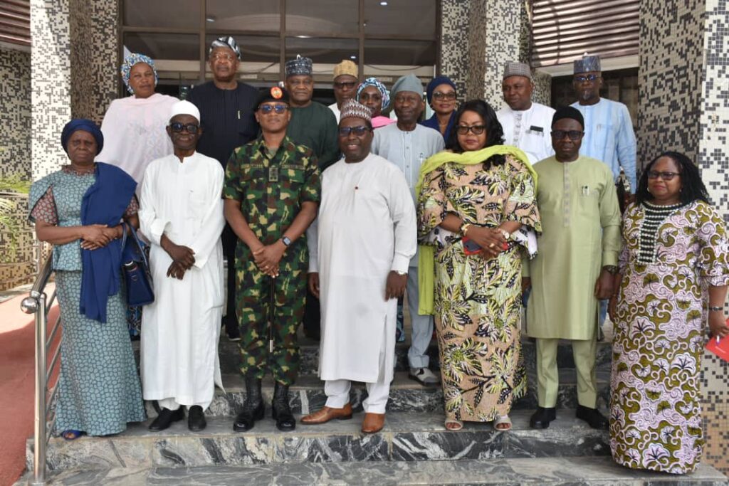 INEC Chairman and NYSC DG Olakunle Nafiu