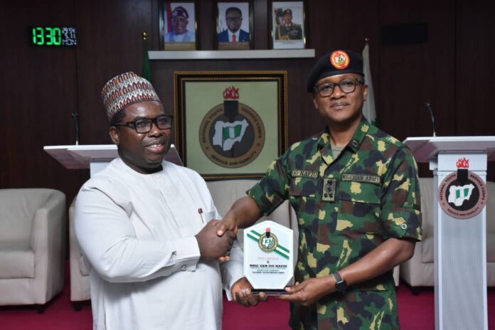 INEC Chairman and NYSC DG Olakunle Nafiu 2