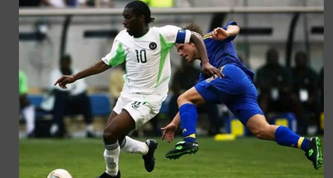 FIFA says Okocha holds World Cup dribbles record