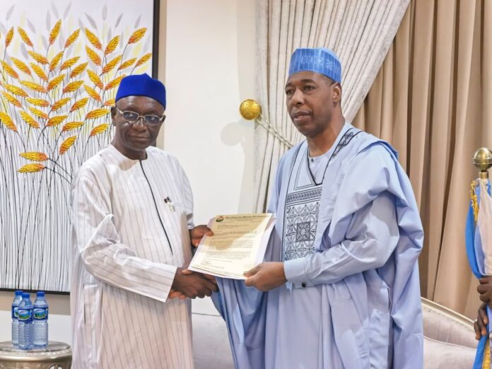 Zulum-receives. Gov-Zulu- accepting-the- hosting-rights