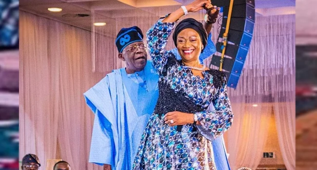Bola Tinubu and Oluremi Tinubu