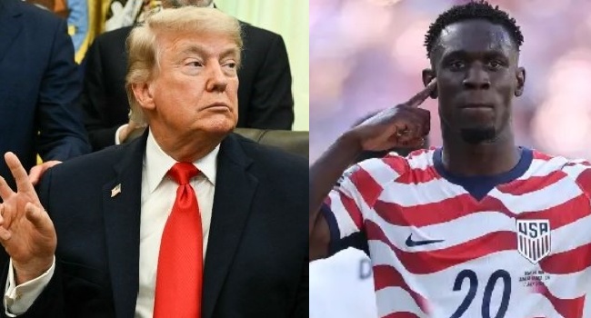 Suspension of Balogun’s match ban: Trump thanks FIFA for ‘reversing great injustice’