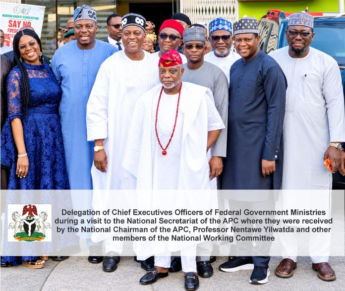 Coalition of parastatals CEOs: A masterstroke for Tinubu's re-election